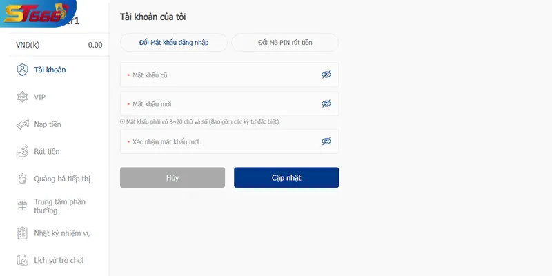 Nên cập nhật mật khẩu định kỳ để duy trì độ bảo mật cao