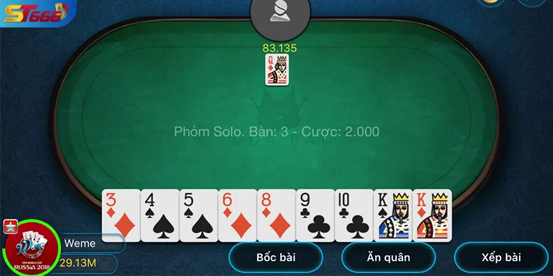 Trải Nghiệm Bài Phỏm Online Đổi Thưởng Thật Uy Tín Tại ST666