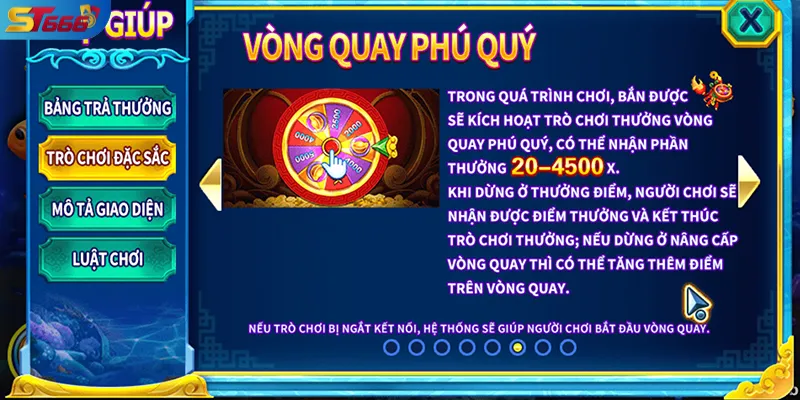 Vòng quay thưởng và rương vàng xuất hiện ngẫu nhiên trong game